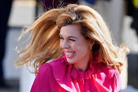 The photos were reportedly obtained from what is claimed to be the president's son's abandoned laptop which holds hundreds of thousands of alleged text messages and emails detailing his controversial love life, battle with drugs, and family strife. Carrie Symonds Steps Out In 85 Fuschia Dress From Other Stories At Conservative Party Conference