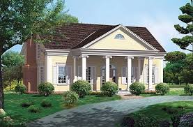 Greek Revival Home Plan 81037w