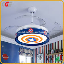 Children Remote Control Led Ceiling Fan