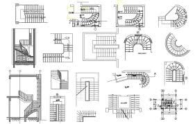 Diffe Types Staircase Plan And