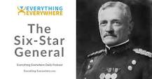 Who is the only 6 star general in American history?