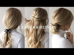 easy hair tutorials hairstyles you