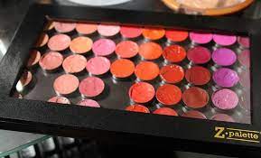 diy lipstick palette using a z palette