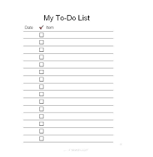 Daily Task List Template Excel Awesome To Do For Word Free
