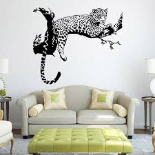 leopard wall decals wall stickers for