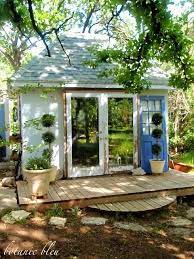 French Garden Shed Elements French