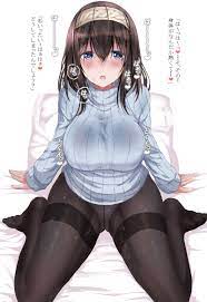 Man on one] secondary erotic images of women wearing a turtleneck sweater -  Hentai Image