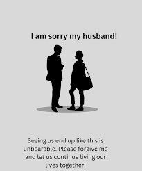 sorry messages for my husband