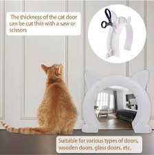 Cat Flap Large Pet Door 2 Way Interior