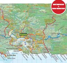 Slingsby Garden Route Map Map Studio