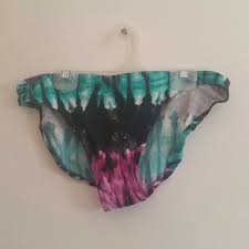 Tye Dye Bikini Escape Swim Bottom Nwt Size 8 Nwt