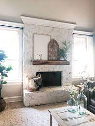 Awesome Whitewashed Fireplace Designs