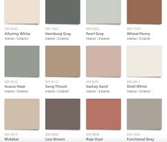 Sincerity Color Palette For Sherwin