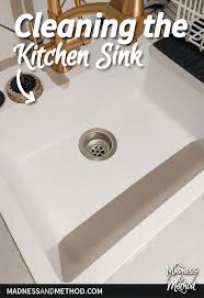cleaning the kitchen sink madness