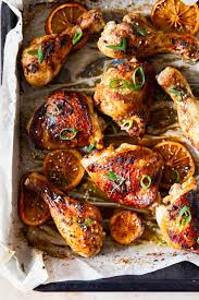 To adapt that one, i'd cook rice, take chicken pieces and all the many spices from the recipe, mix them together in a casserole dish with the same vinegar and oil in the recipe, add what do you think? Oven Baked Honey Soy Chicken Thighs And Drumsticks Video Vikalinka