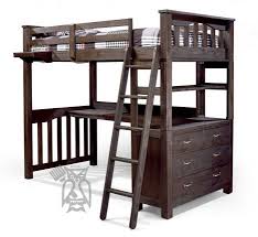 Solid Pine Wood Highlands Twin Loft Bed
