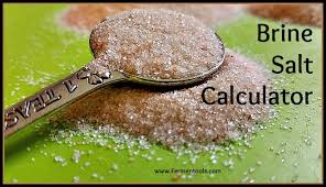A Brine Salt Calculator Fermentools Blog
