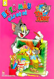 Sách Tom Và Jerry - Bé Tô Màu Cấp Độ Dễ - Tập 5 - FAHASA.COM