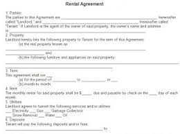 Free Rental Agreement Forms Download Rental Lease And