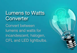 lumens to watts converter