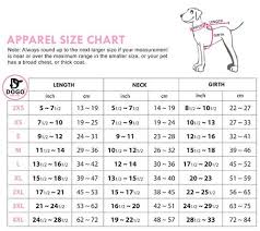 Dogo Pet Pink Hearts Dog Dress Pet Size Chart In 2019