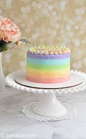 Pastel Birthday Cake gambar png