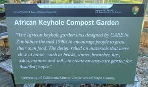 African Keyhole Compost Garden
