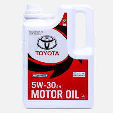 toyota genuine motor oil 5w 30 4 ltr