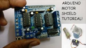 arduino tutorial using a motor shield