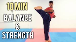 10 minute taekwondo workout for balance