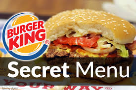burger king secret menu s