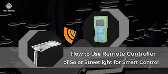 Remote Controller Of Solar Streetlight