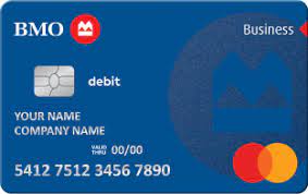 bmo bank debit mastercard businesscard