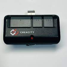 creacity garage door opener remote