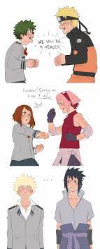 Pin by Stephanie Corral Rubio on Naruto | Naruto shippuden characters, Anime  crossover, Boku no hero academia