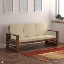 celeste wooden living room 3 seater
