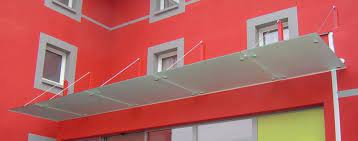 Plazza Glass Door Canopy By Colcom Group