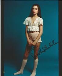 There was plenty of drama on the set: Brooke Shields Signed 8x10 Photo Blue Lagoon Pretty Baby