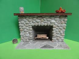1 12 River Rock Fireplace