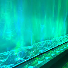 rgb led aurora floor l water wave