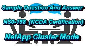 netapp certification ns0 158 sle