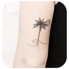Palm tree tattoo | tumblr. Updated 40 Serene Wave Tattoos August 2020