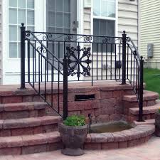 Residential Iron Handrails Deck
