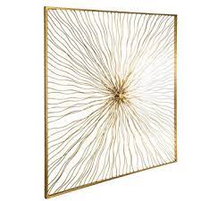 Gold Burst Metal Wall Decor Hobby