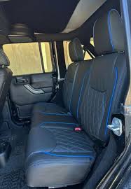 Blue Seat Covers For Jeep Wrangler For