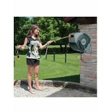 100 Ft Garden Water Hose Reel Automatic