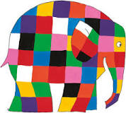 Image result for elmer the elephant template