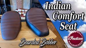 indian scout bobber comfort seat