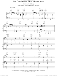Matchfixing / matchfixing in het voetbal: Como I M Confessin That I Love You Sheet Music For Voice Piano Or Guitar