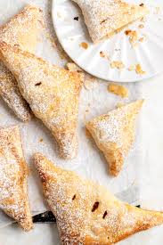 puff pastry apple hand pies